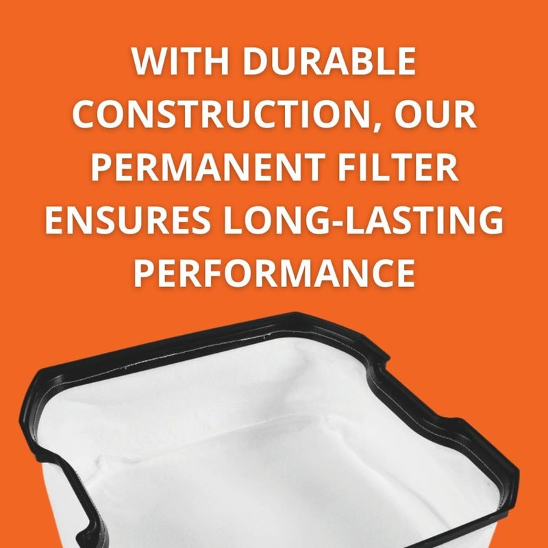 Fein Permanent Filter Bag for Fleece Filter Bag Replacement - High-Capacity, Excellent for Dust Control in Turbo I and II Dust Extractors - 31345064010 - Image 4